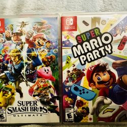 Super Mario Nintendo Switch Games