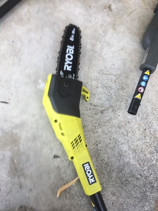 Ryobi 8in blade pole saw gas powered extension for Sale in Cutler Bay