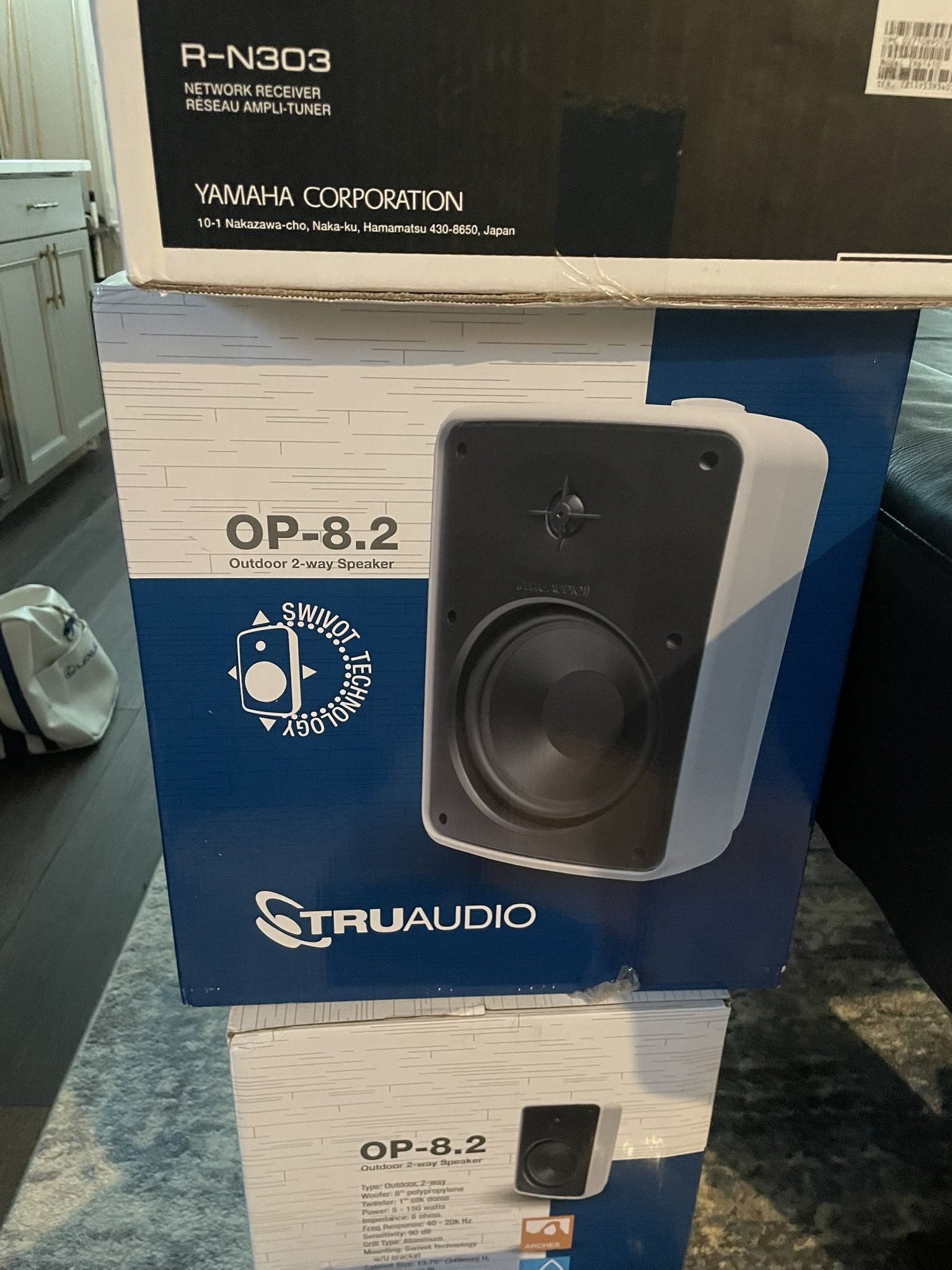 Tru Audio Speakers - Brand New - Op8.2 Ip66