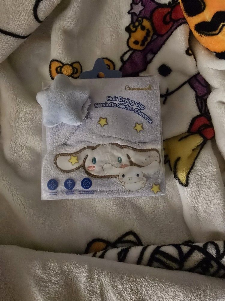 Cinnamoroll Head Wrap Towel