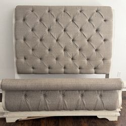 Ashley Bedframe Sleigh Queen