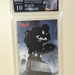 2009 RITTENHOUSE #12 SPIDER-MAN ARCHIVES
BLACK COSTUME