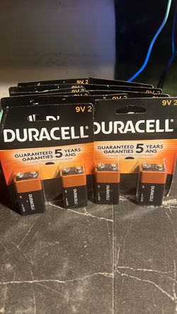 9v Duracell Two Pck