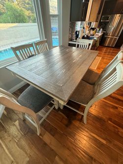 Table Set with 6 Chairs