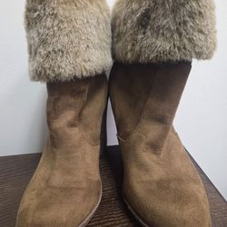 Women's Suede Leather Boots