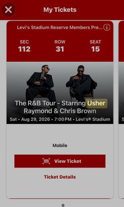 The R&B Tour Usher & Chris Brown