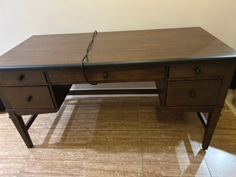 Solid wood table