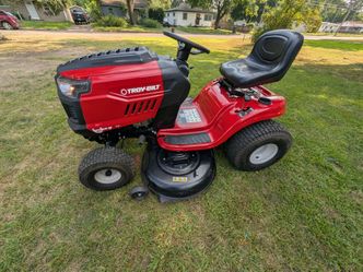 New riding lawnmower 2025 Troy-Bilt