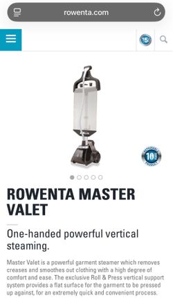 Rowenta Master Valet Clothes Steamer