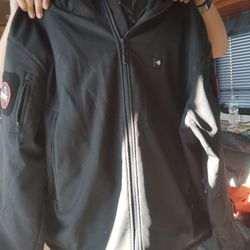 Heated Jacket With Battery Pack 