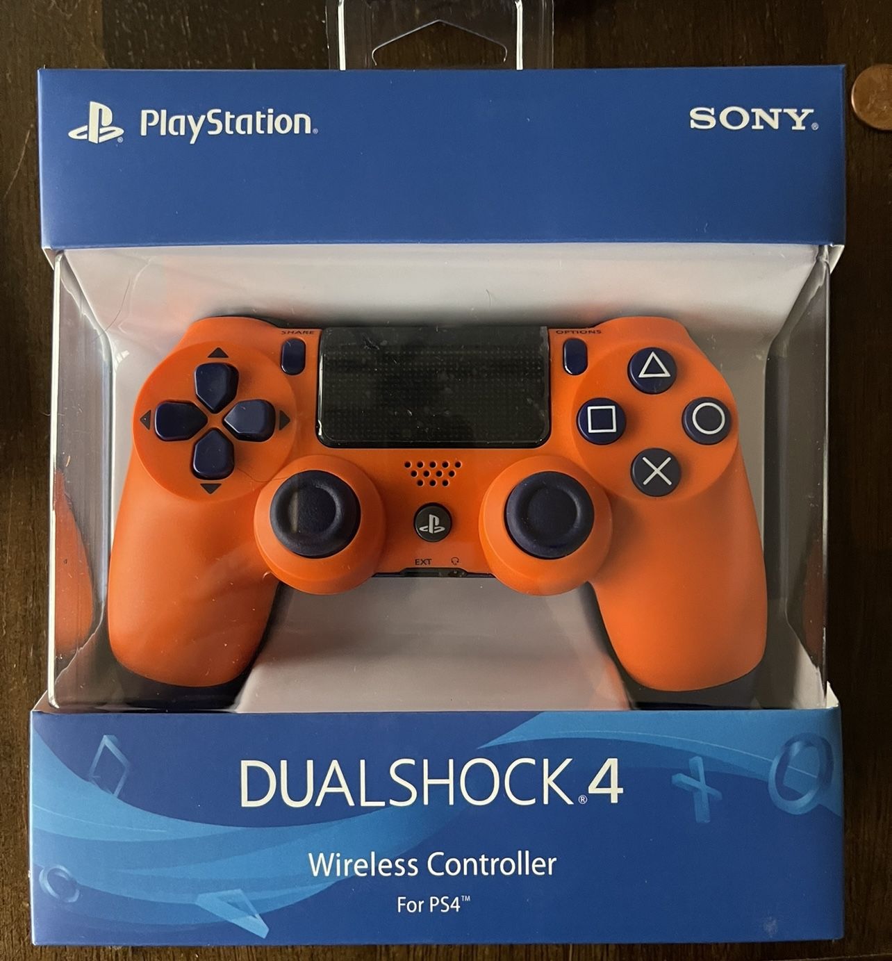 Orange PS4 Dualshock 4 Controller.  Brand New. Local Or Shipping Same Day 