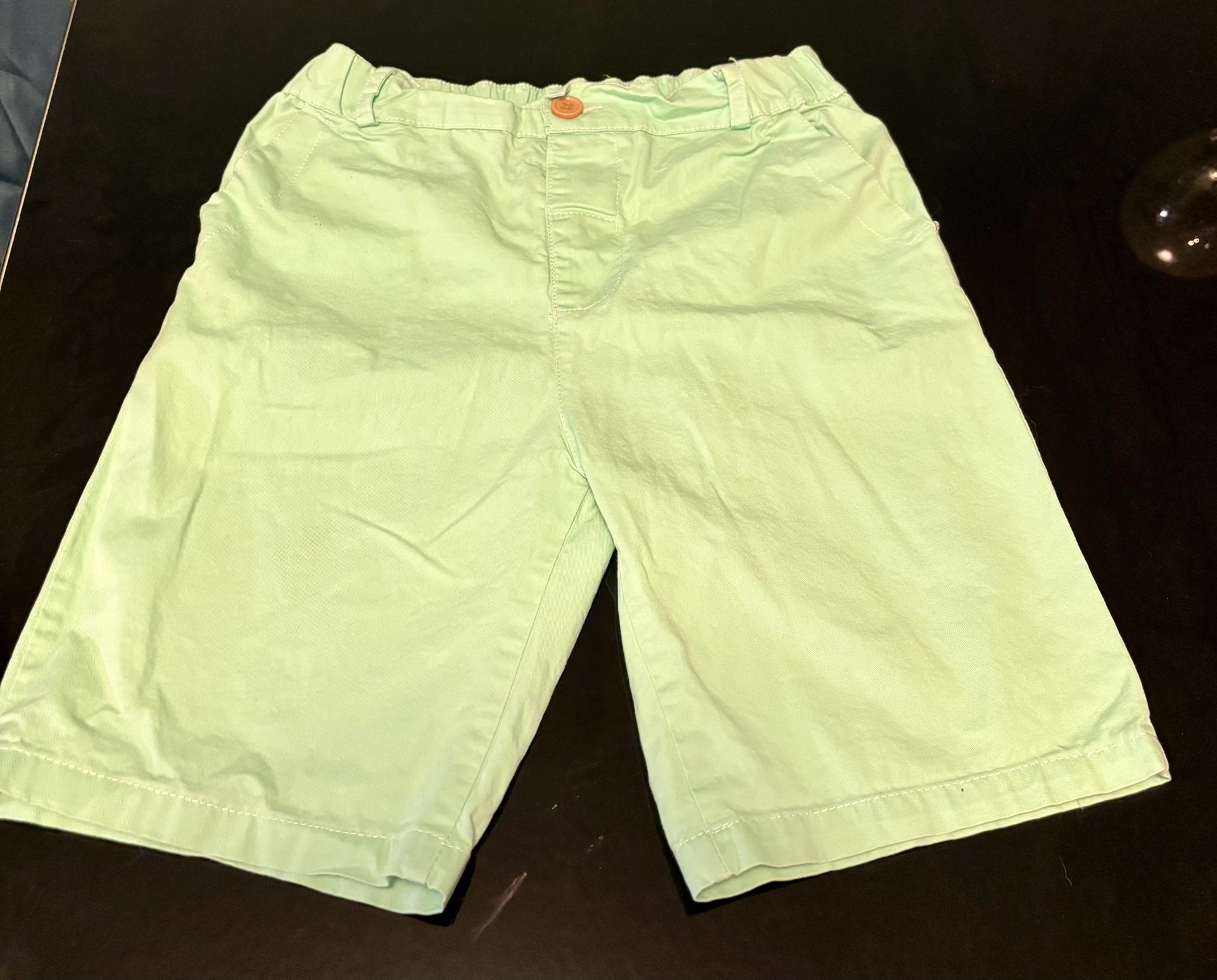 Boys Teal/Green Shorts Sz.6/7