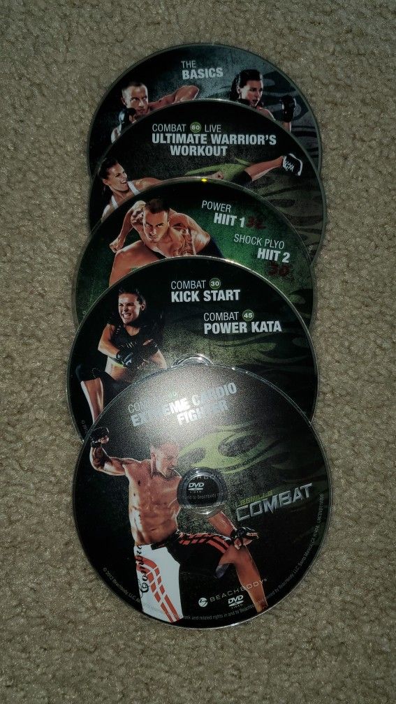 Workout DVDs, P90x, Insanity, Turbo Jam, Etc