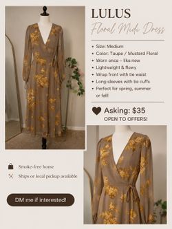 Lilus flower dress