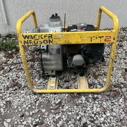 Wacker PT2 2” Trash Water Pump