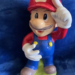 Super Mario Bros Ceramic Mario Coin Piggy Bank
