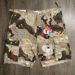 Gallery Dept Camo Cargo Shorts sz 36