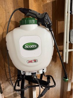 Scott’s power wand backpack sprayer 4 gallon