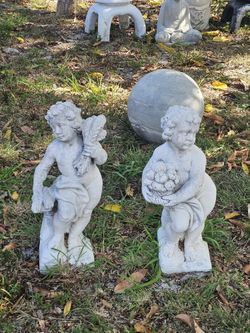 Four Seasons Statue Set 