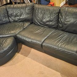 Leather Couch, Good Condition