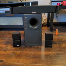 Bose Speaker Set AM 500 and Yamaha Receiver RX-V 596