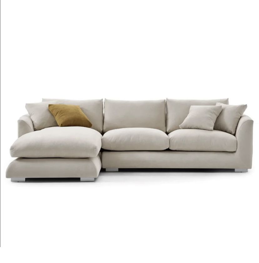 Feather Cloud Sectional Sofa Couch - Very Comfortable - FREE CURBSIDE DELIVERY!
