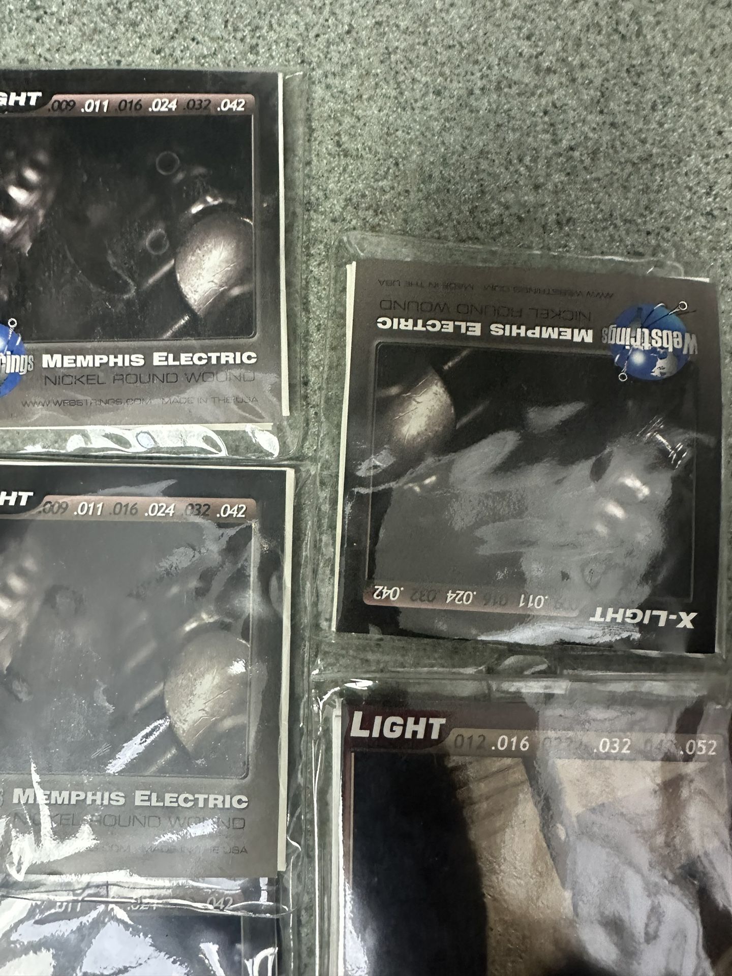 New Webstrings Guitar Strings (New York Jazz, Memphis Electric, San Diego Acoustic)