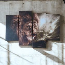 Lion Canvas Frame