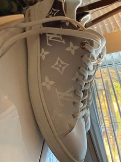 Authentic Louis Vuitton Black & Gray Monogram Gradient Sneakers – Size 37.5