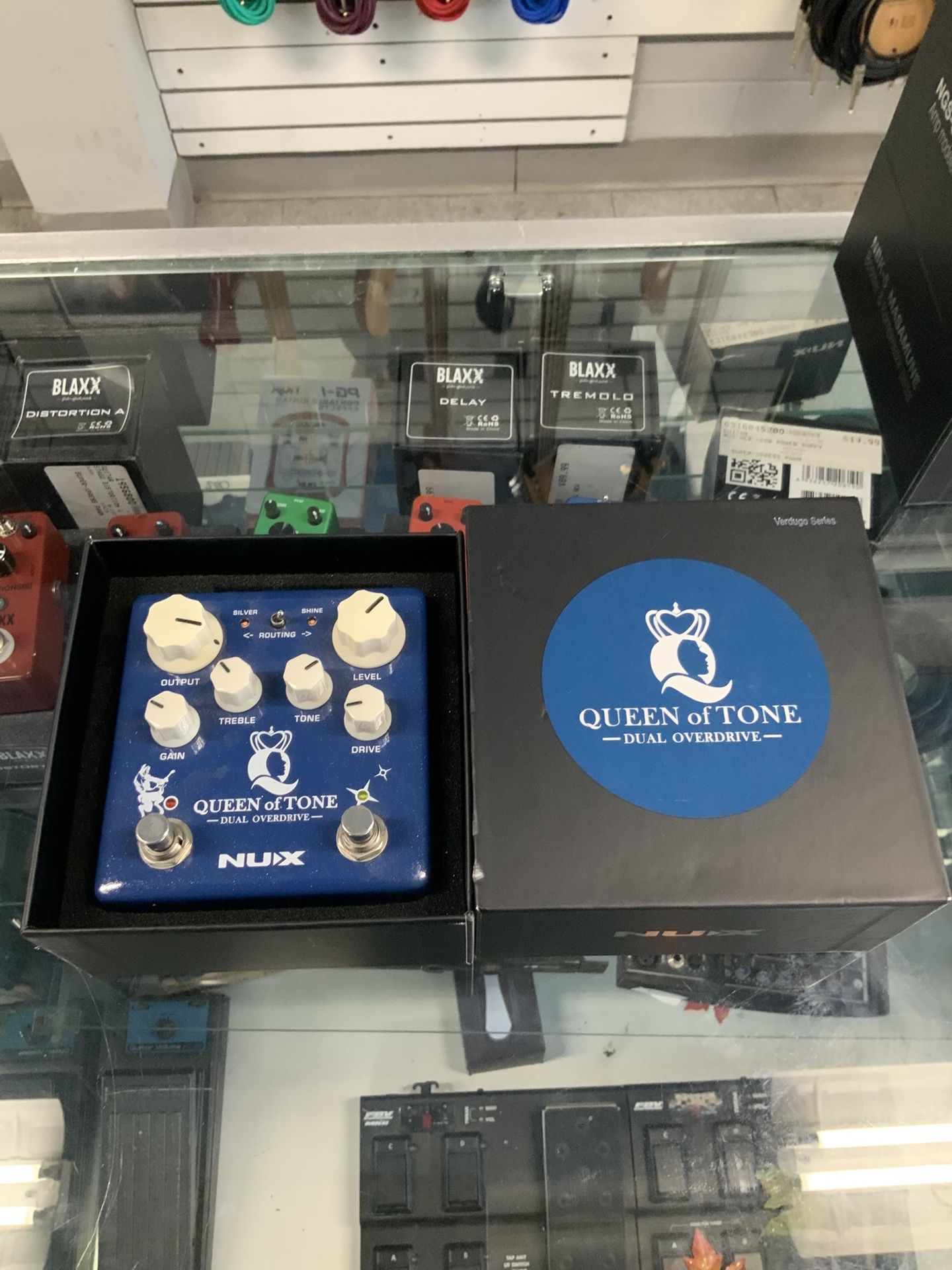 NUX NDO-7 Queen Of Tone Dual Overdrive Guitar Effects Pedal