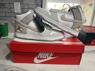 DS NIKE DUNK HIGH - SAN FRANCISCO CHINATWON GOLD MOUNTAIN SZ 10