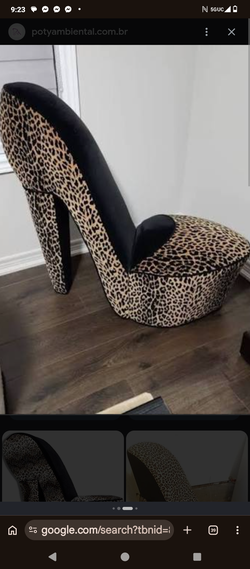 High heel shoe