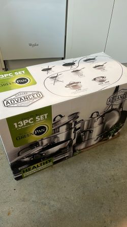 10 piece Greenpan pro series cookware