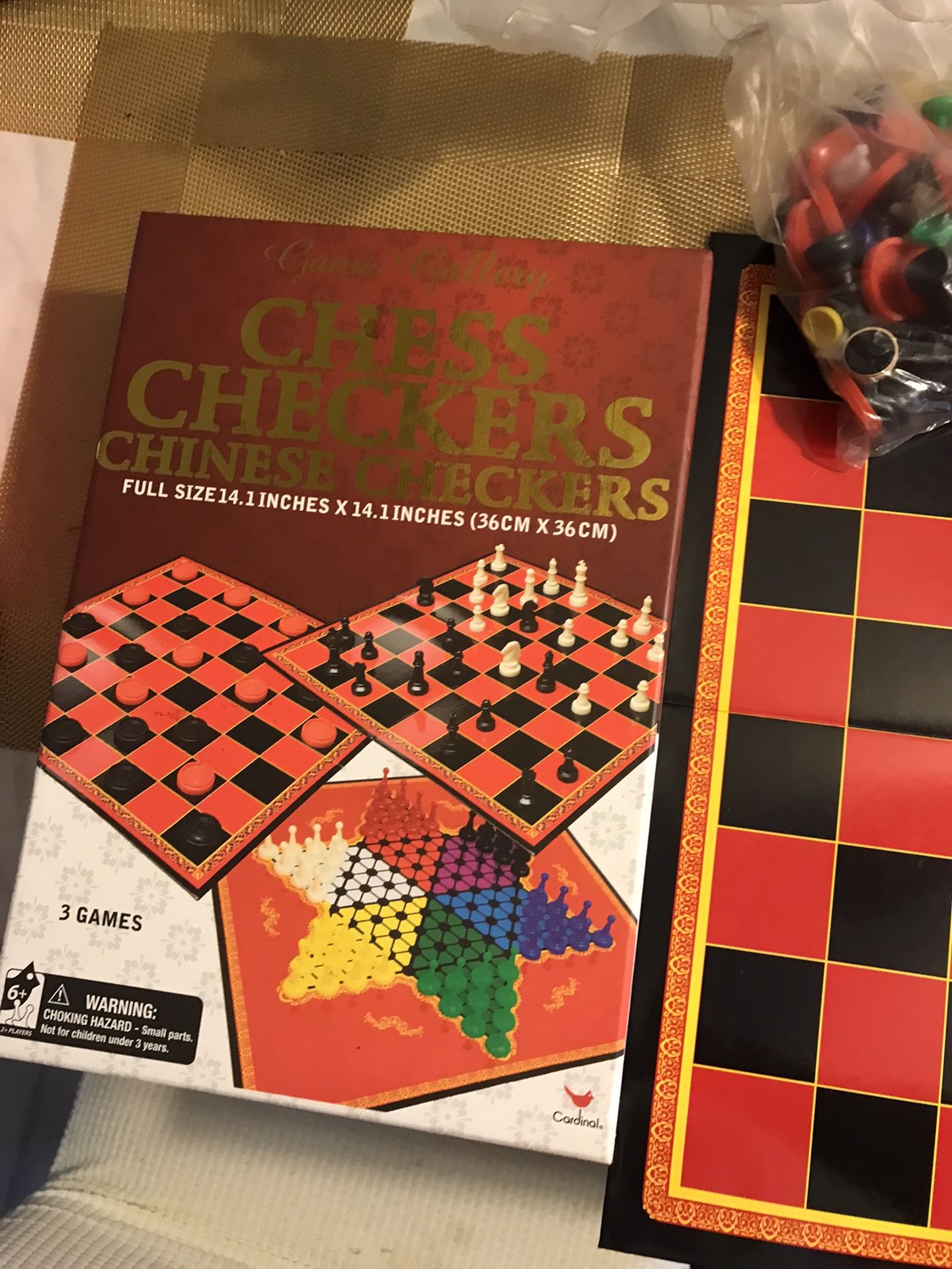 3 Chess Games Like New