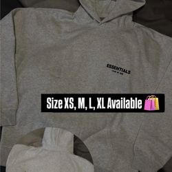 Light oat essentials hoodie