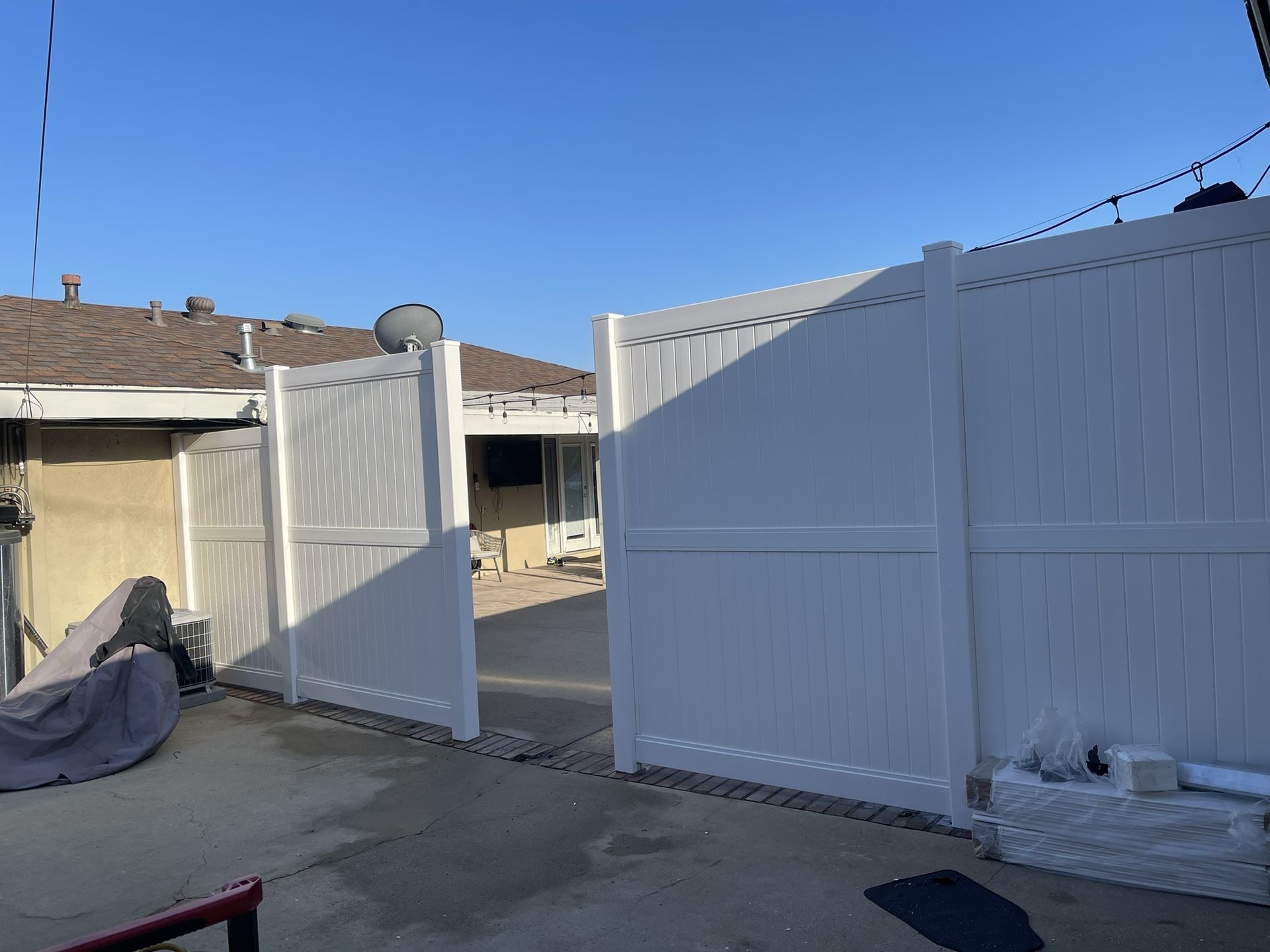 Vinyl Fence