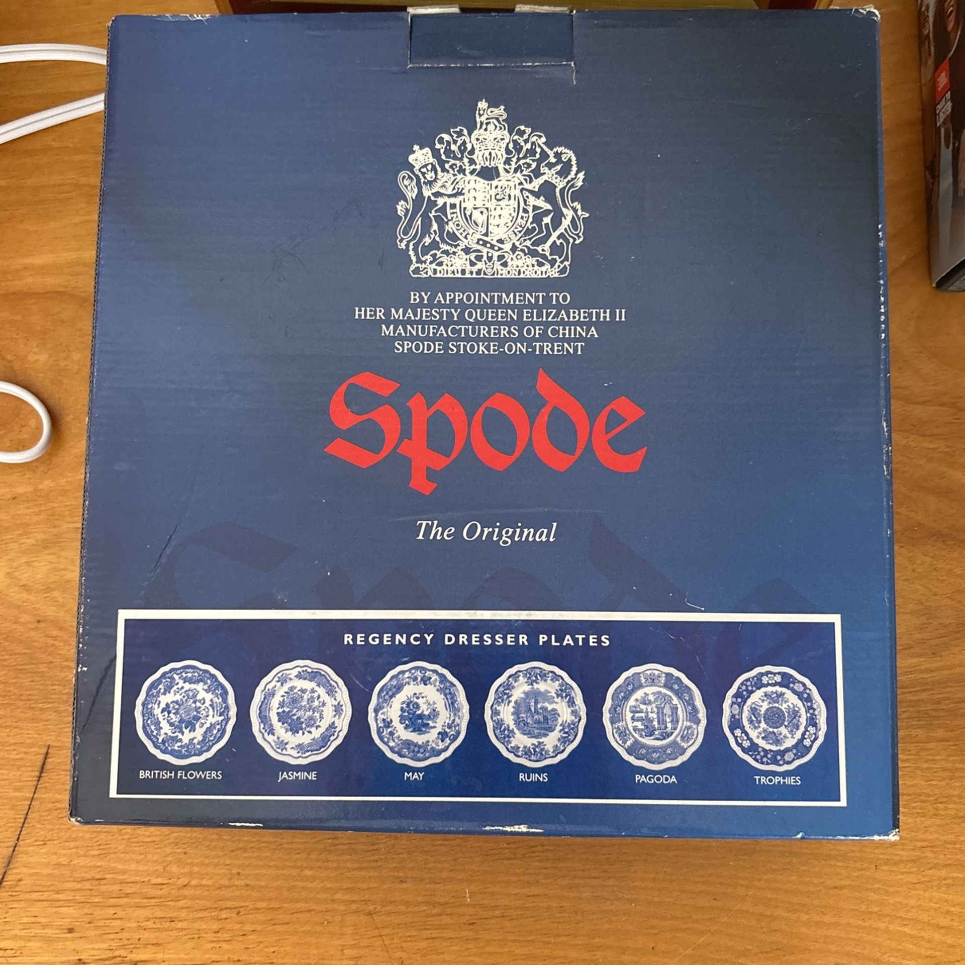Spode Blue Plates