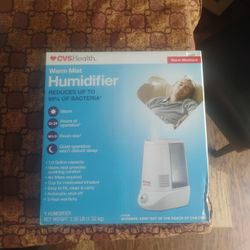 CVS Warm Mist Humidifier New