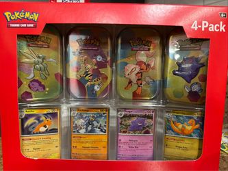 Scarlet & Violet pokemon 151 Sam’s Club tins 4 pack