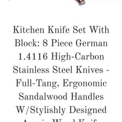 Knife Set Premium BRAND Oxford CHEF...