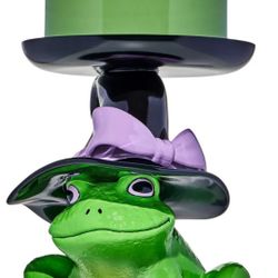 Bath & Body Works Magical Frog Pedestal 3-Wick Candle Holder