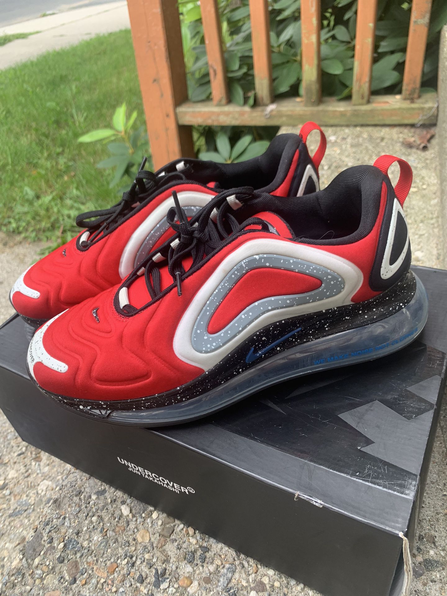 Nike Air Max 720 Undercover Men's Shoes University Red-Blue Jay