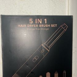 5 In 1 Hair Dryer Brush Set 