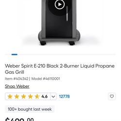 Weber BBQ grill Brand New In Box 