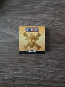SDCC 2026 FiGPiN X Toei Animation One Piece Jolly Roger FiGPiN Mini In-Hand Gold