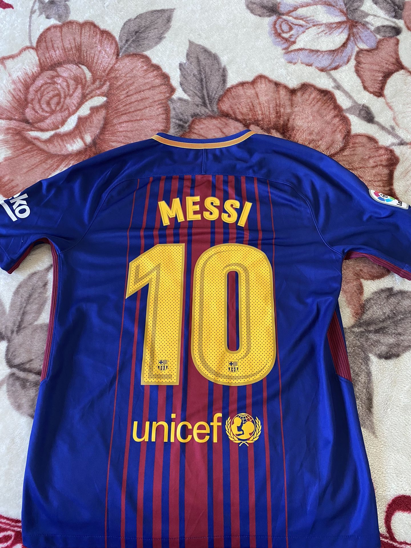 Messi 2017 Fc Barcelona Home Jersey