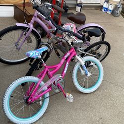 Bikes (grey & Pink)