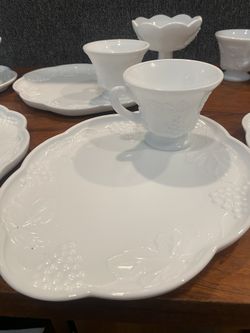 Indiana Glass Company Milk Glass