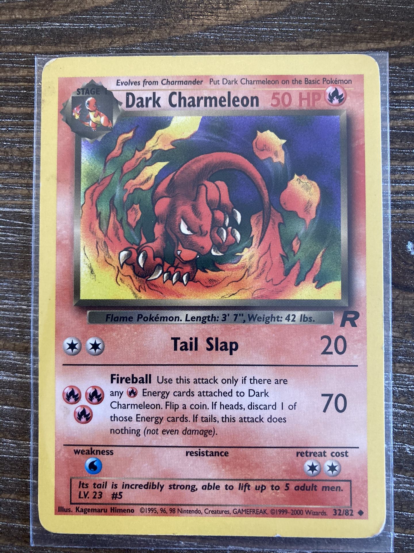 Dark Charmeleon 32/82 Mint Condition