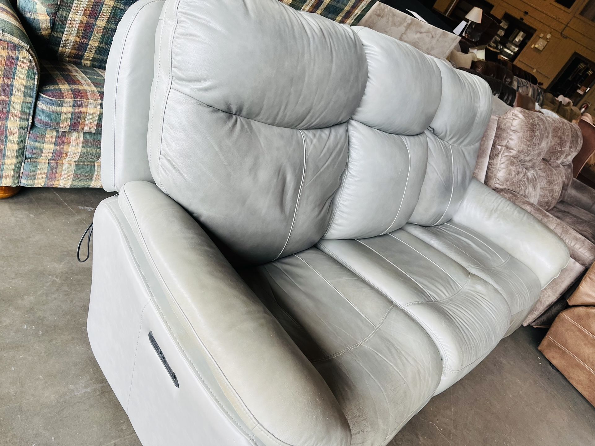 couch Recliner Leather 